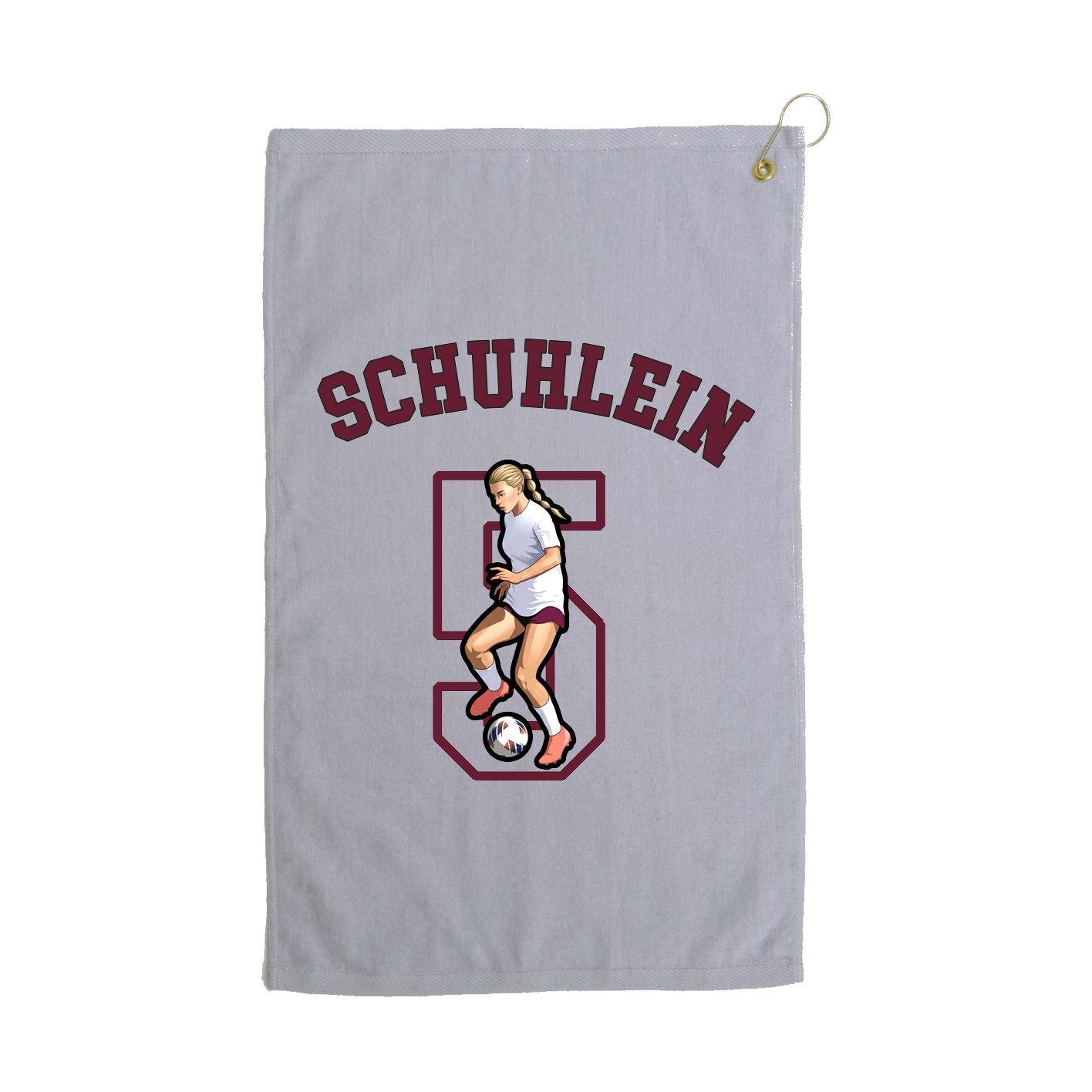Golf Towel — Shirsey Arch in Grey