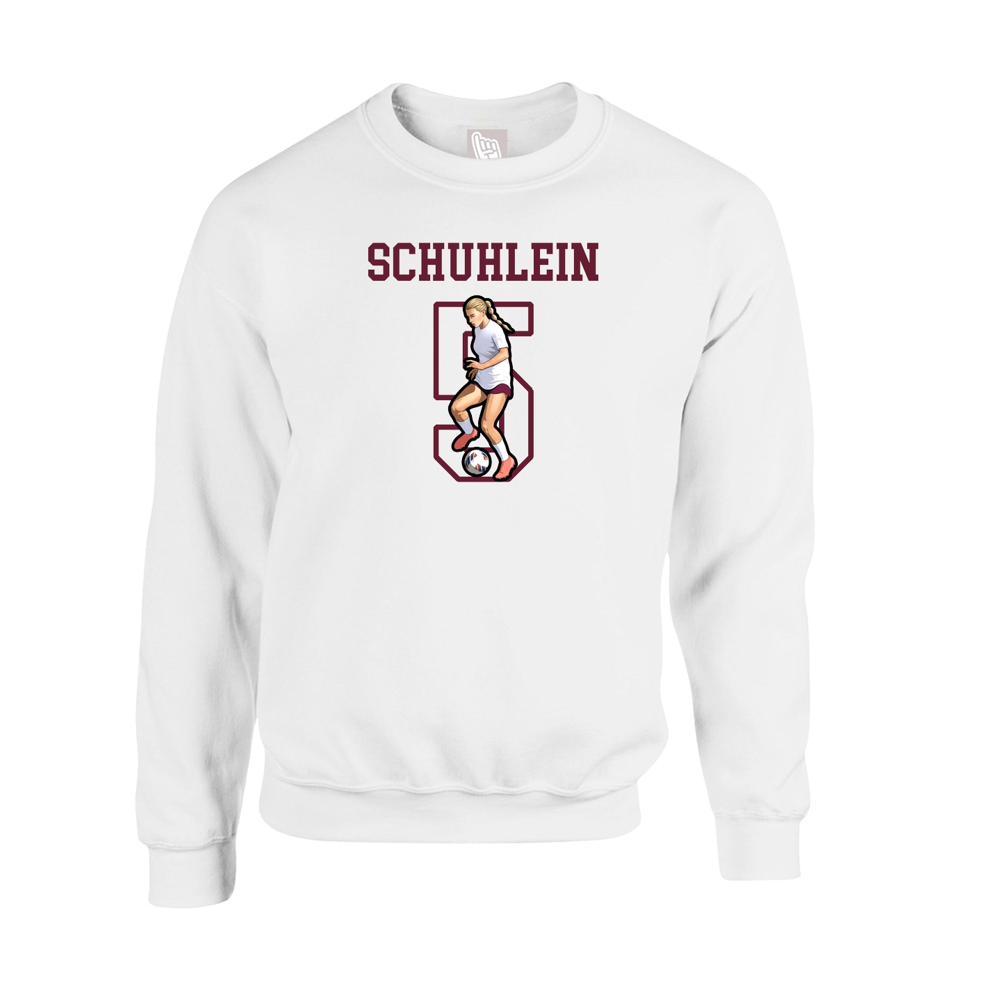 Fleece Crew — Shirsey in White