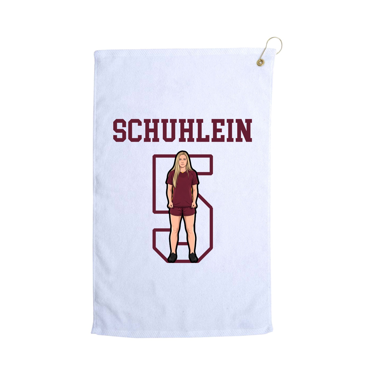 Golf Towel — Shirsey in White