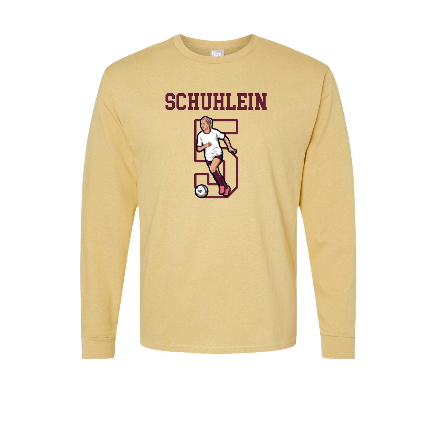 Long Sleeve Tee — Shirsey in Vegas Gold