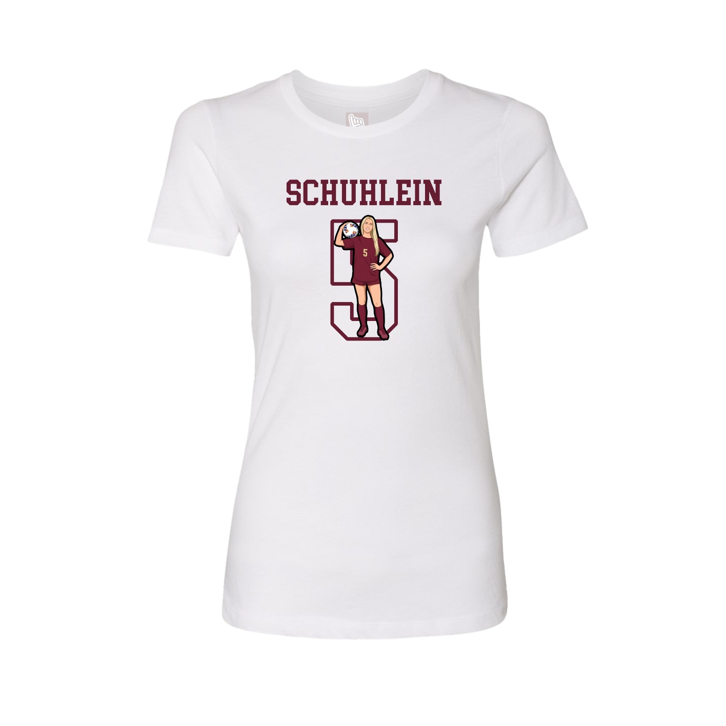 Fitted Women's Tee — Shirsey in White