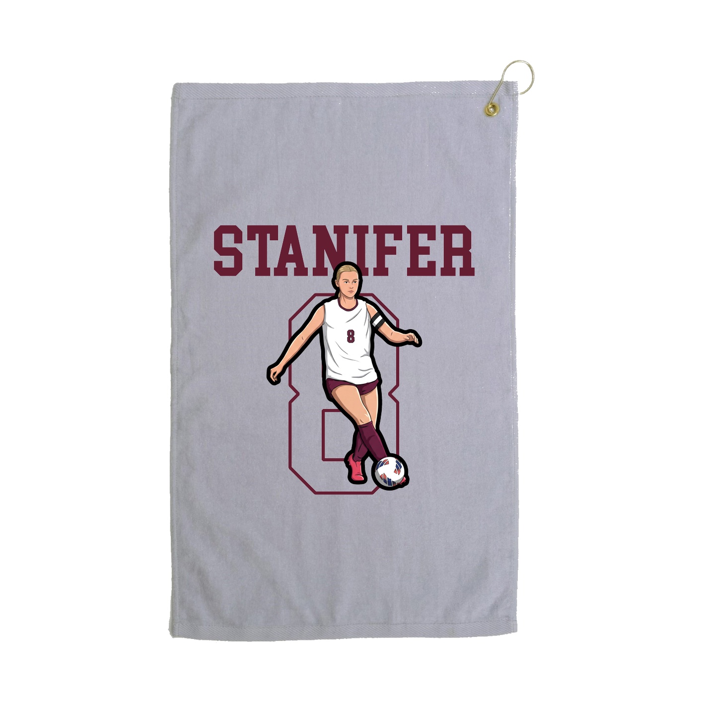 Golf Towel — Shirsey in Grey