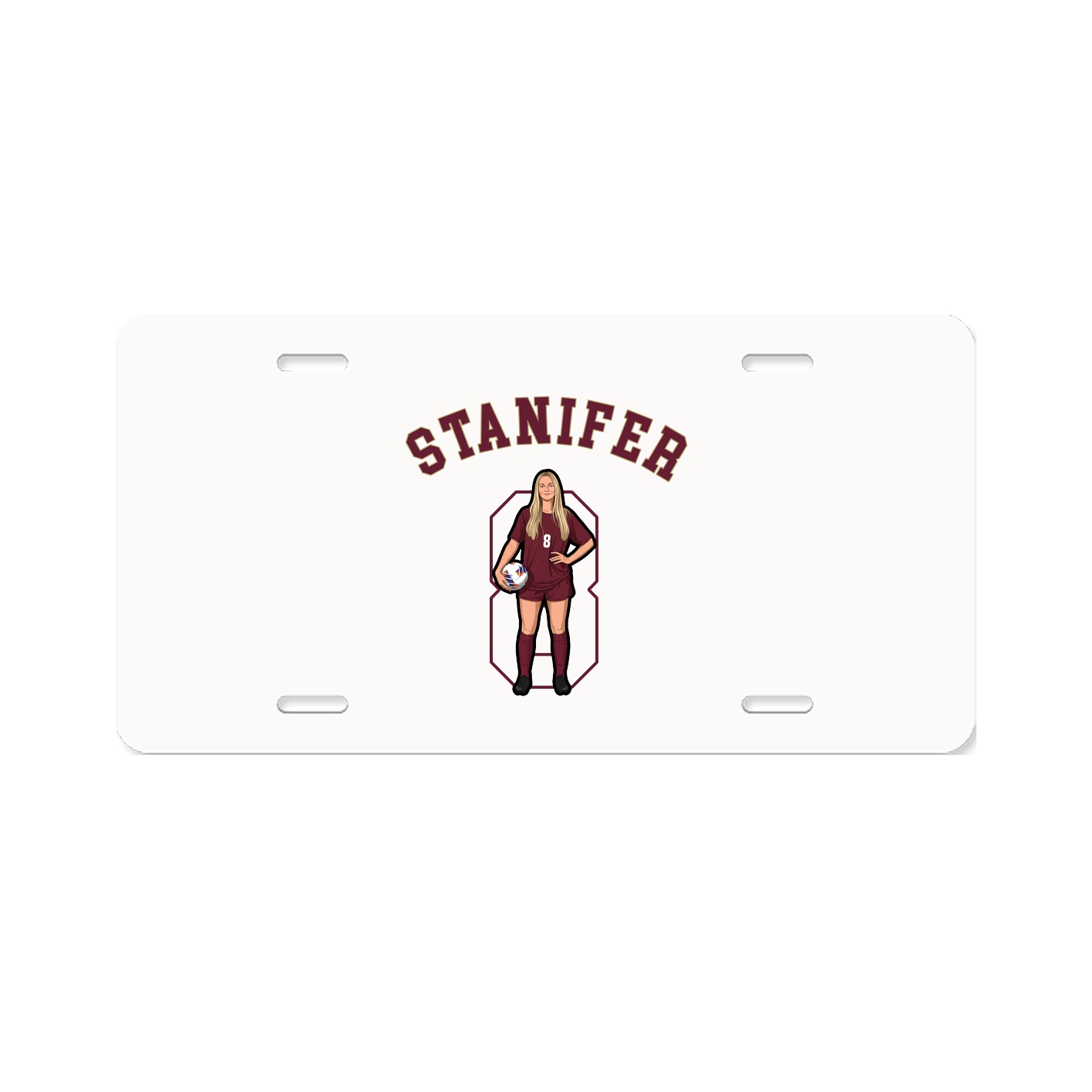 License Plate — Shirsey Arch in Classic