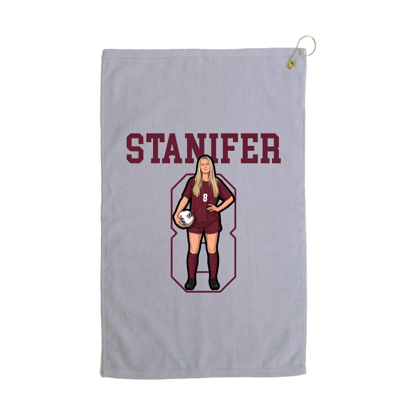 Terry Velour Golf Towel