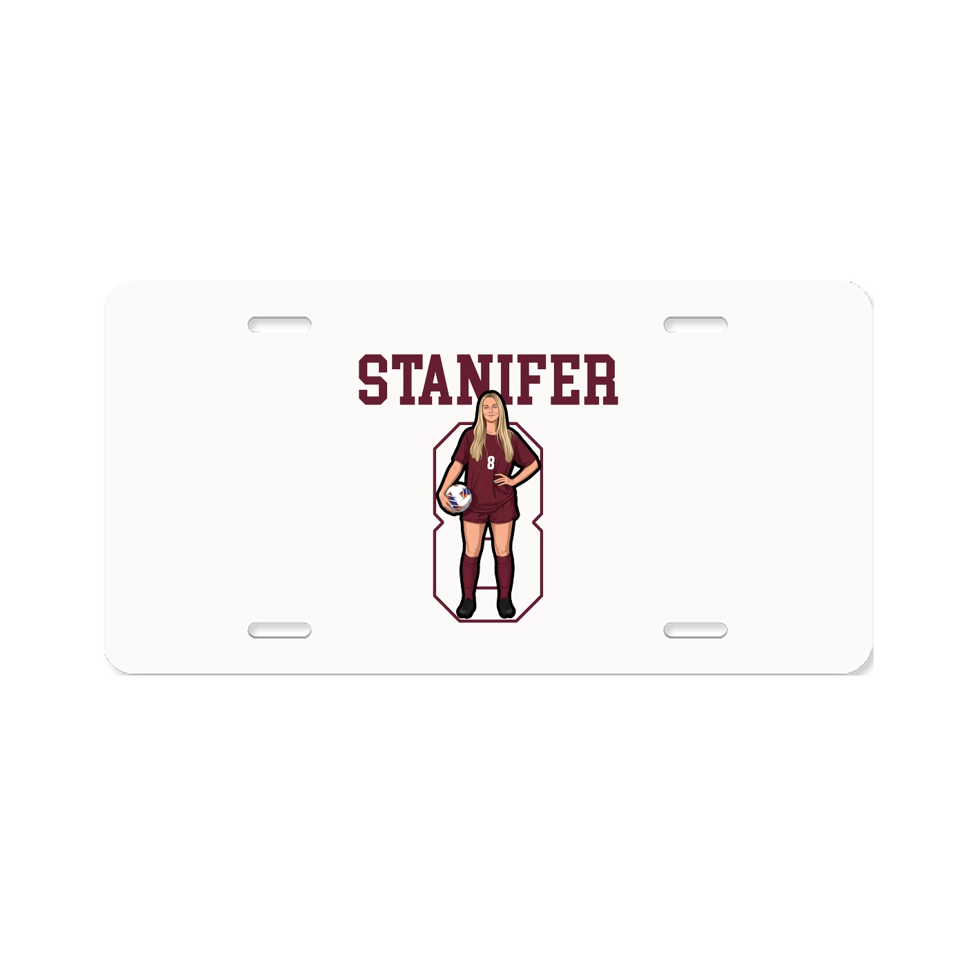 License Plate — Shirsey in Classic