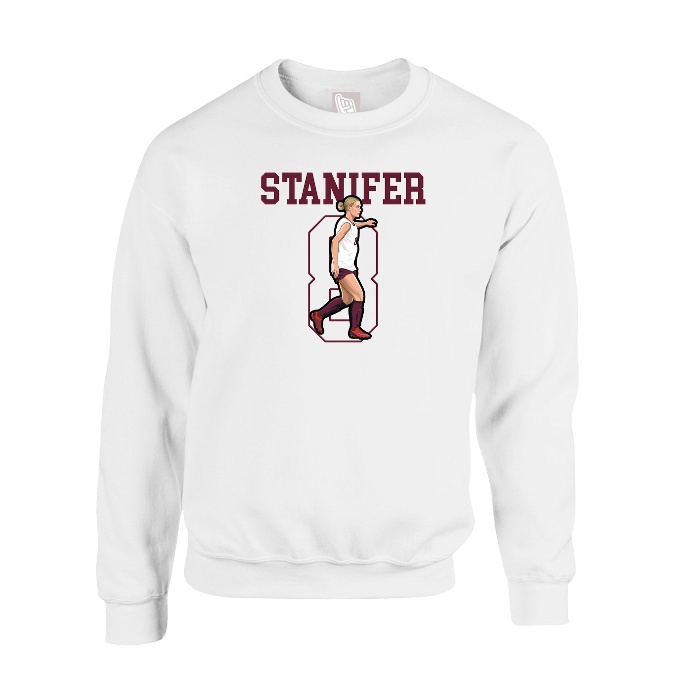 Fleece Crew — Shirsey in White