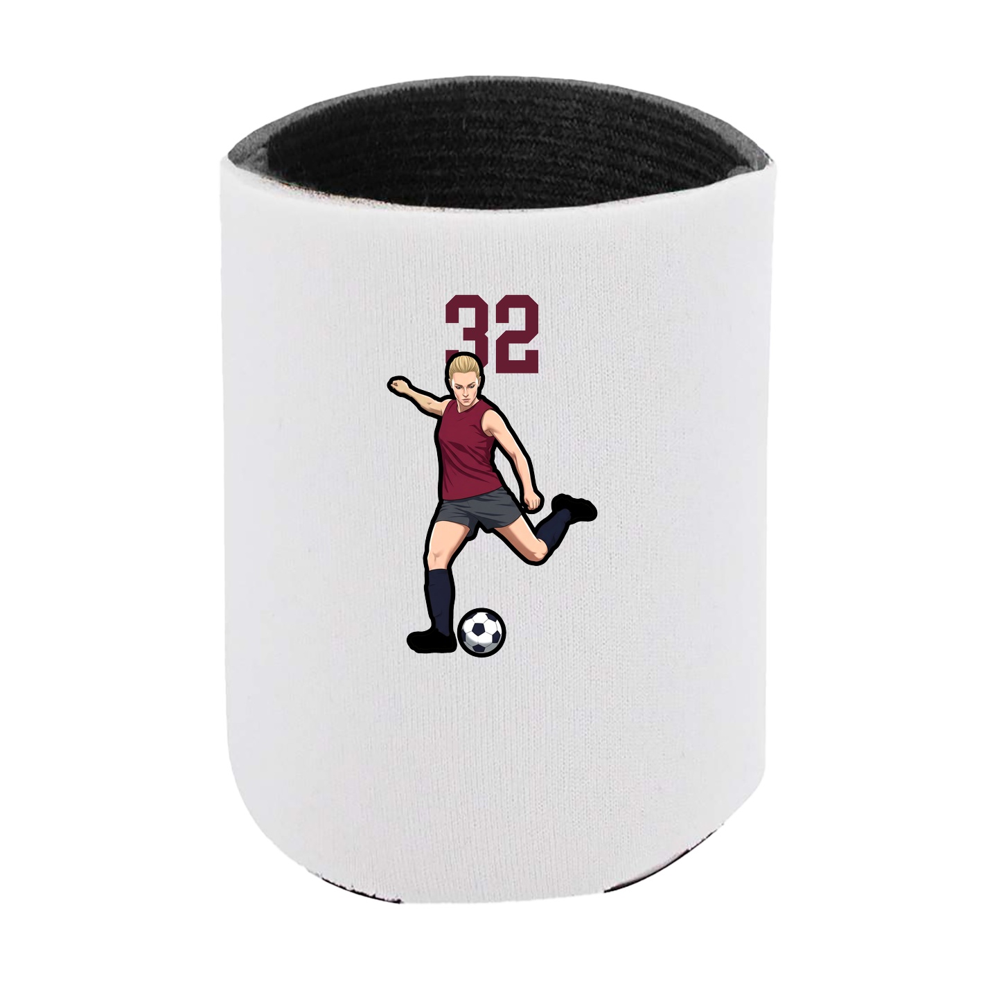 Can Holder — Number Top in White