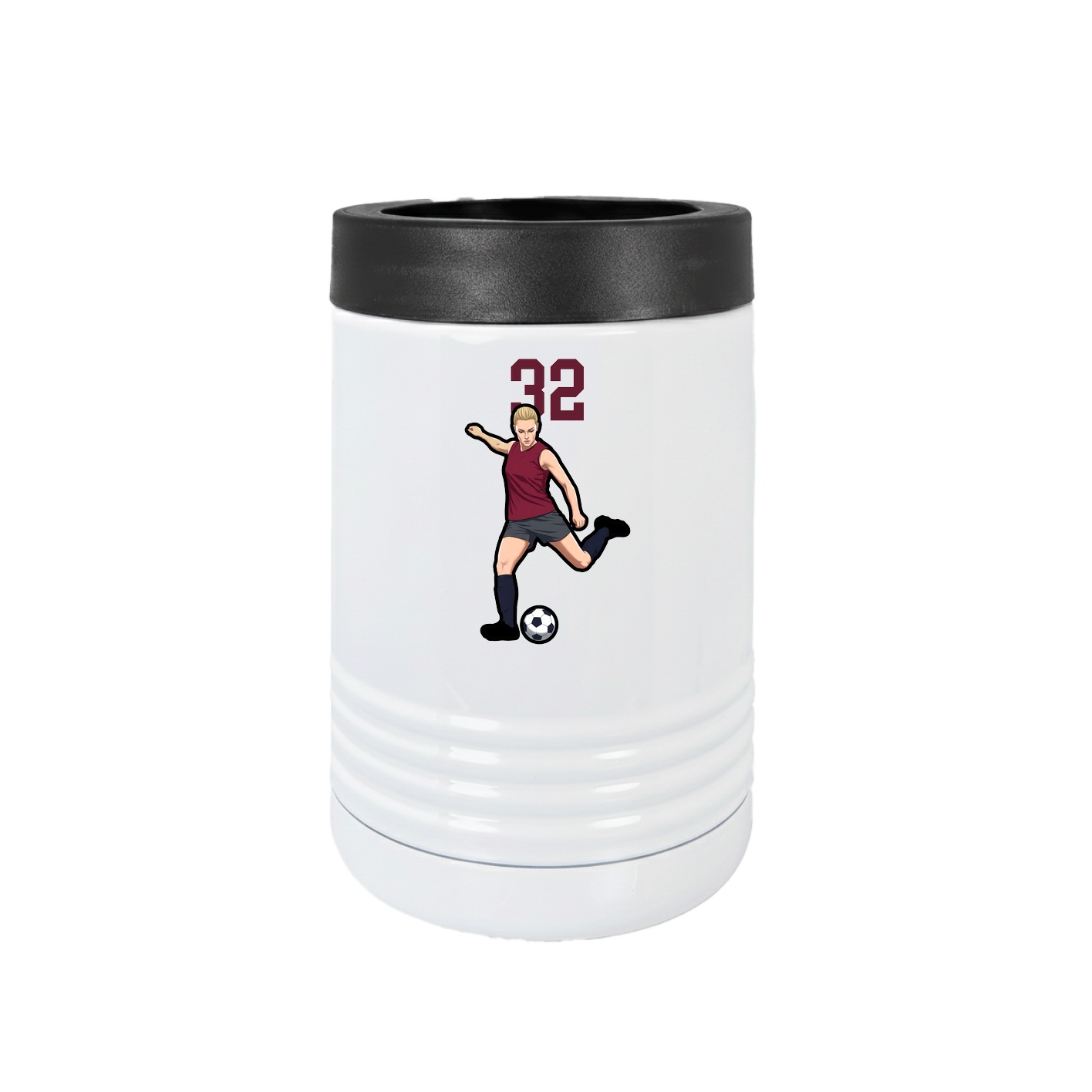 Beverage Holder — Number Top in White