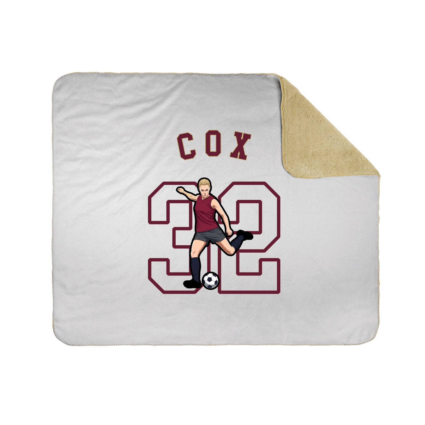 Throw Blanket — Shirsey Arch in White