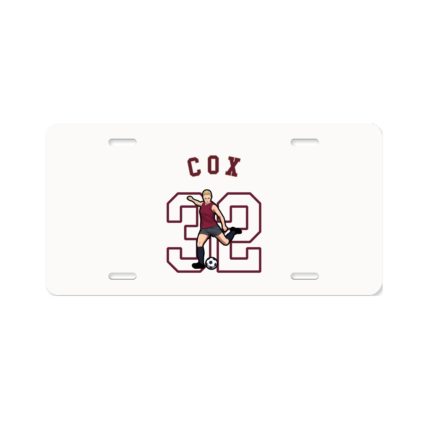 License Plate — Shirsey Arch in Classic