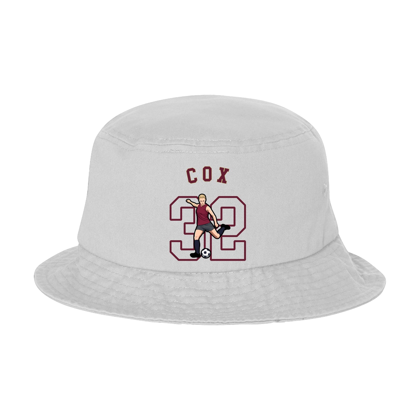Bucket Cap — Shirsey Arch in White