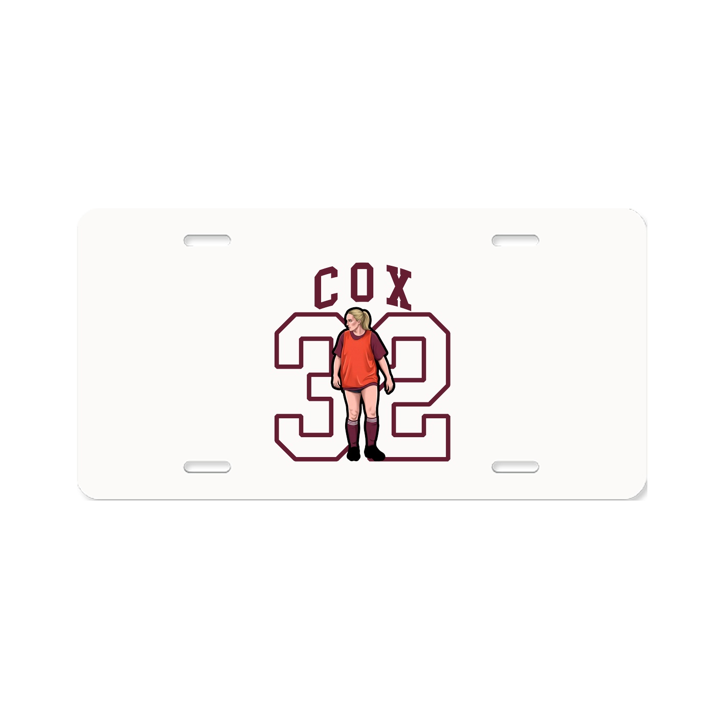 License Plate — Shirsey in Classic