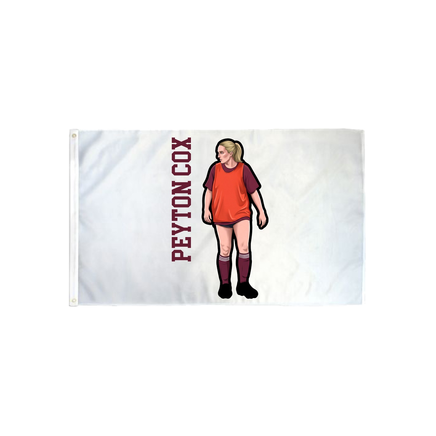 3x5 Flag — Name Vertical in Classic