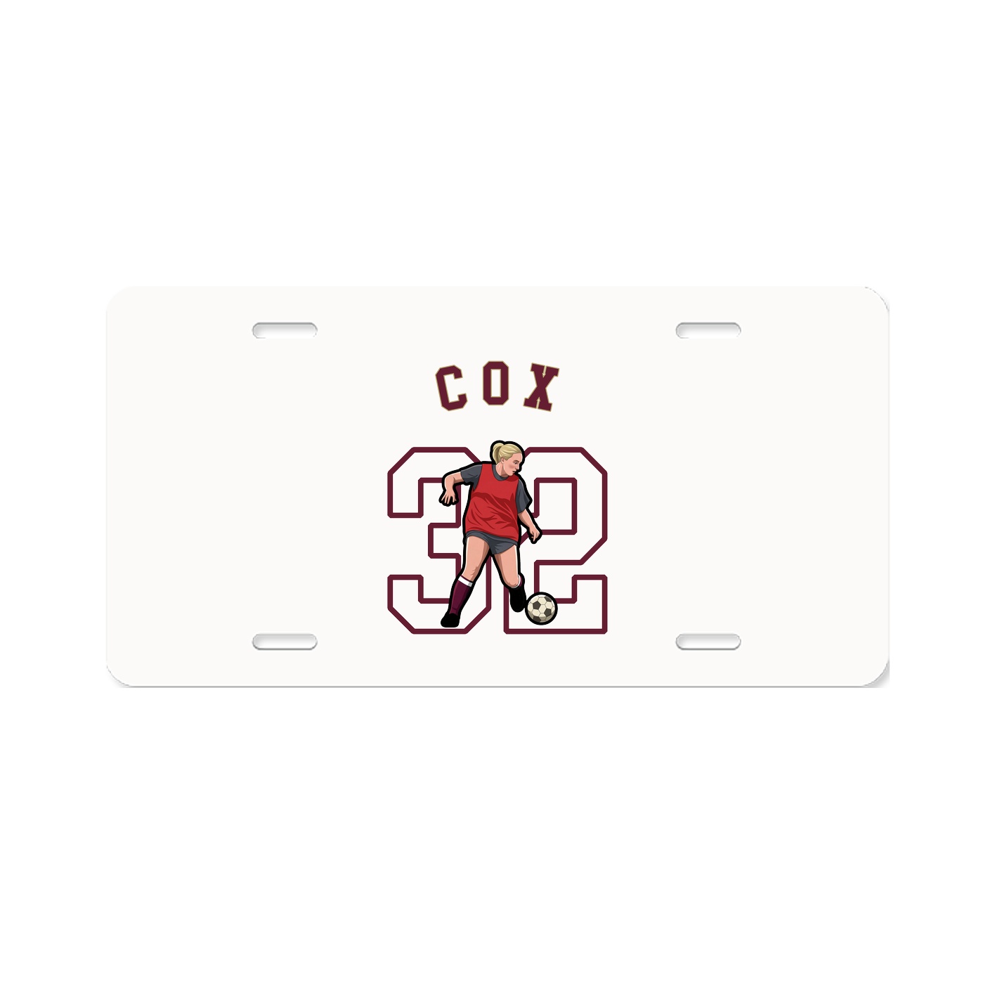 License Plate — Shirsey Arch in Classic