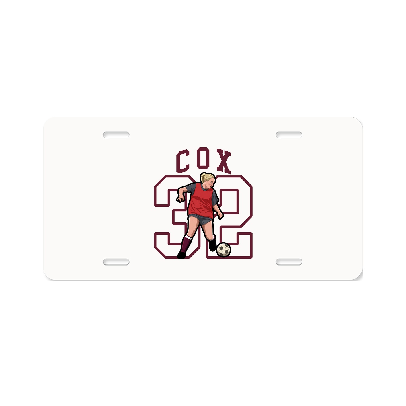 License Plate — Shirsey in Classic