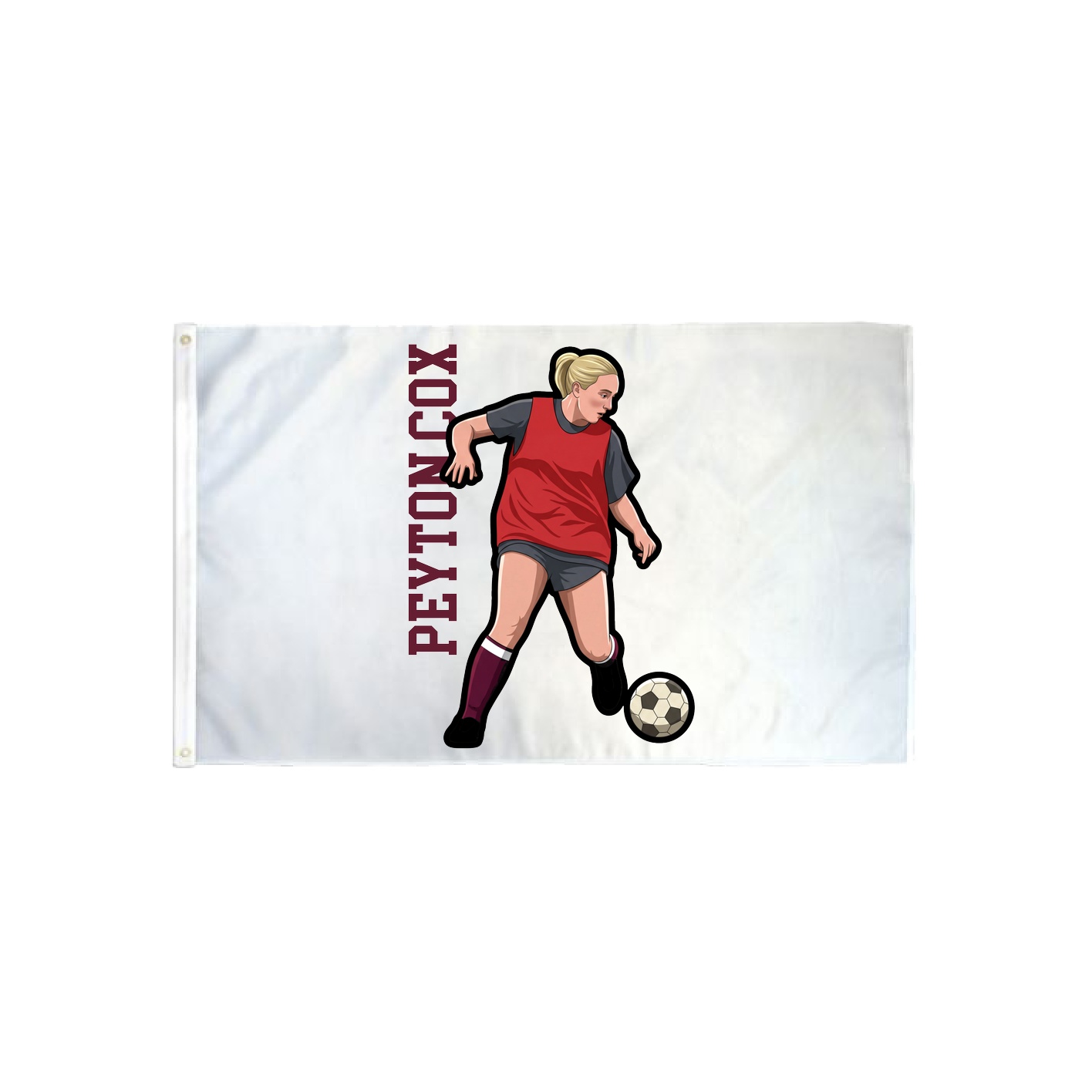 3x5 Flag — Name Vertical in Classic