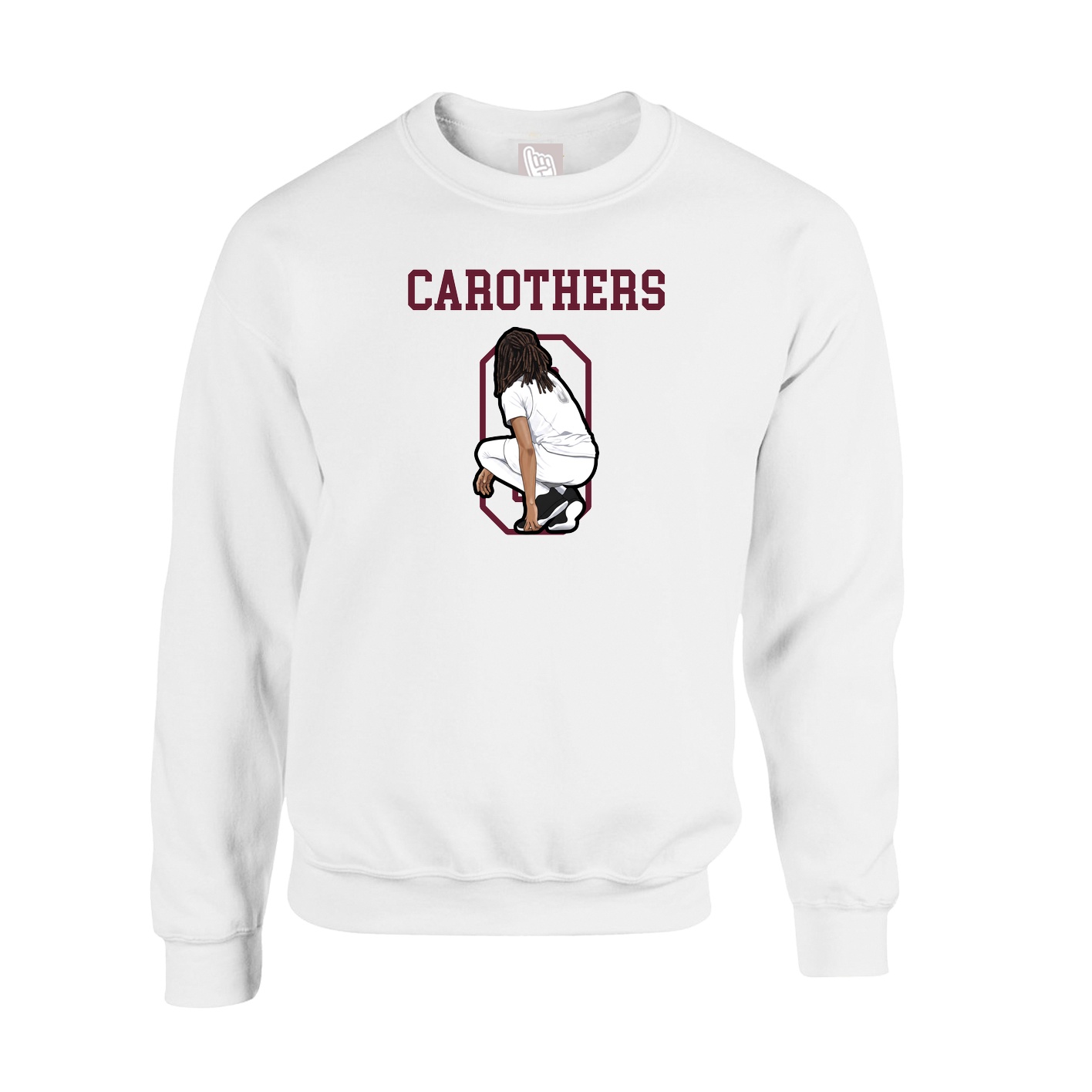 Fleece Crew — Shirsey in White