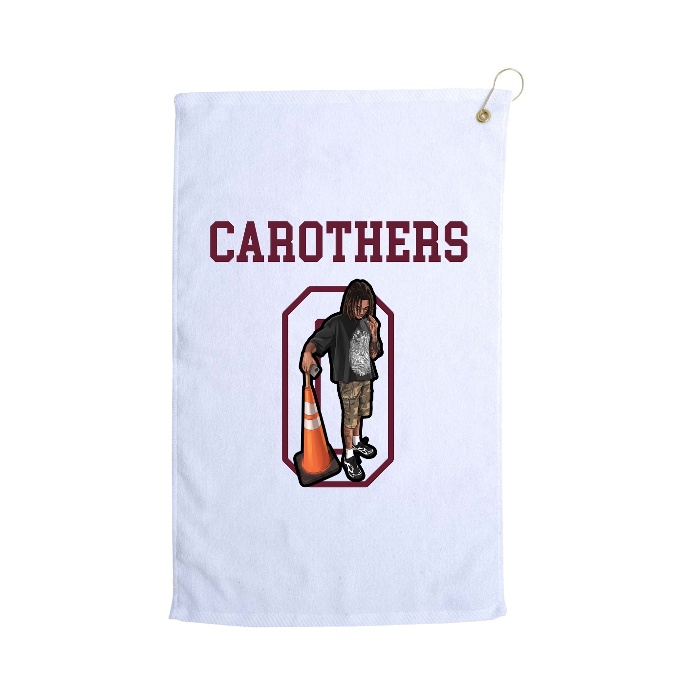 Golf Towel — Shirsey in White