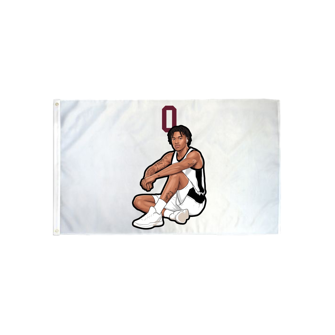 3x5 Flag — Number Top in Classic