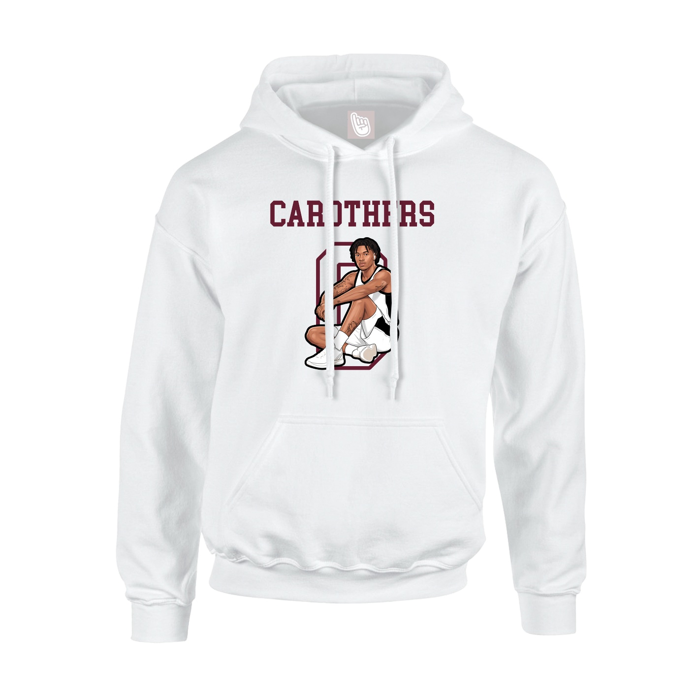 Youth Hoodie — Shirsey in White