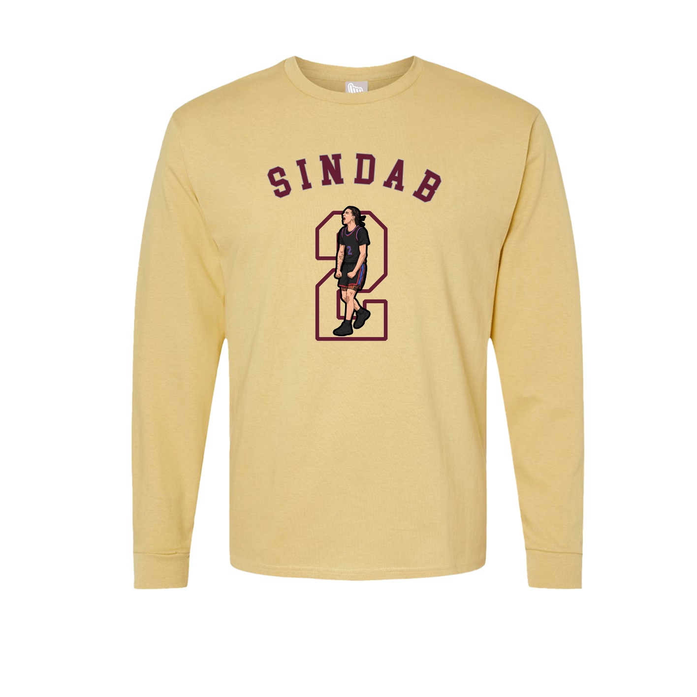 Long Sleeve Tee — Shirsey Arch in Vegas Gold
