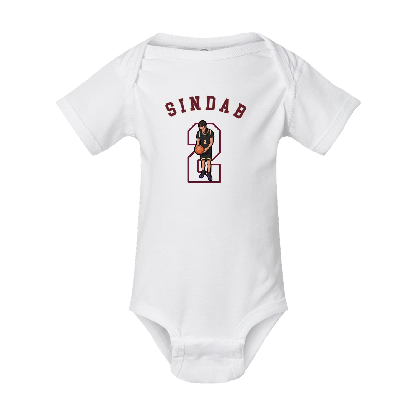 Baby Onesie — Shirsey Arch in White
