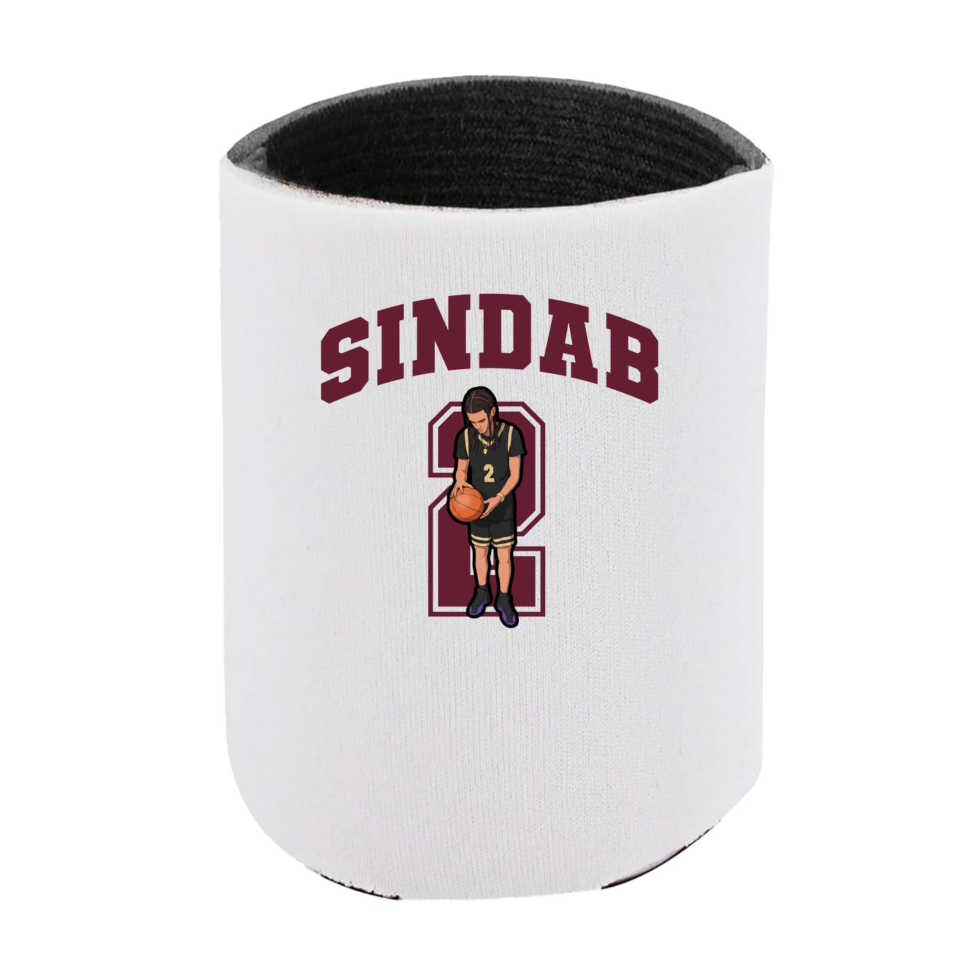 Can Holder — Number in White