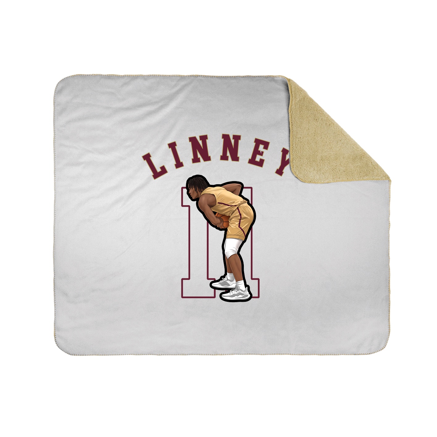 Throw Blanket — Shirsey Arch in White