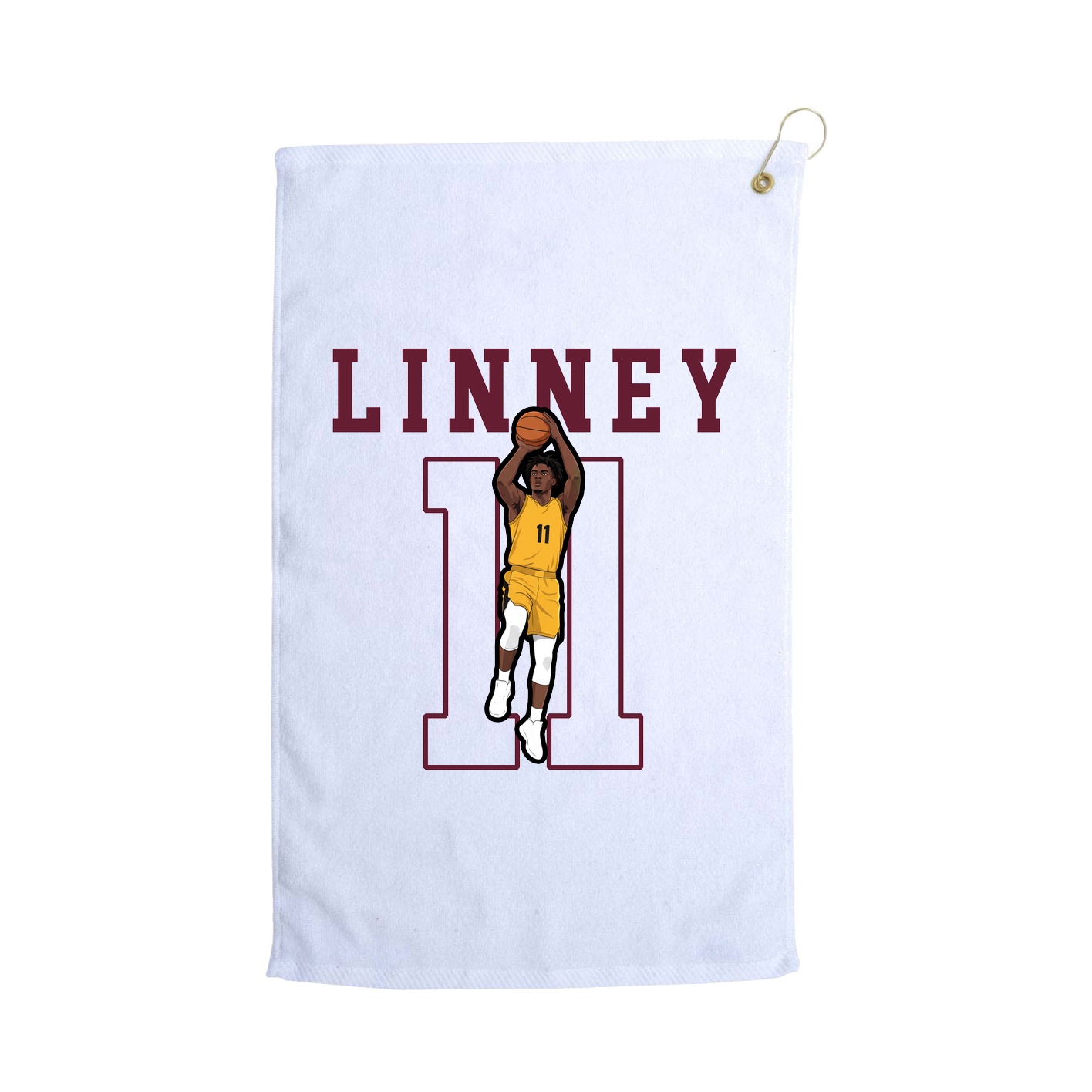 Golf Towel — Shirsey in White