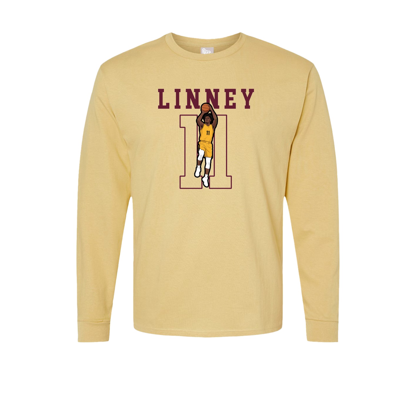 Long Sleeve Tee — Shirsey in Vegas Gold