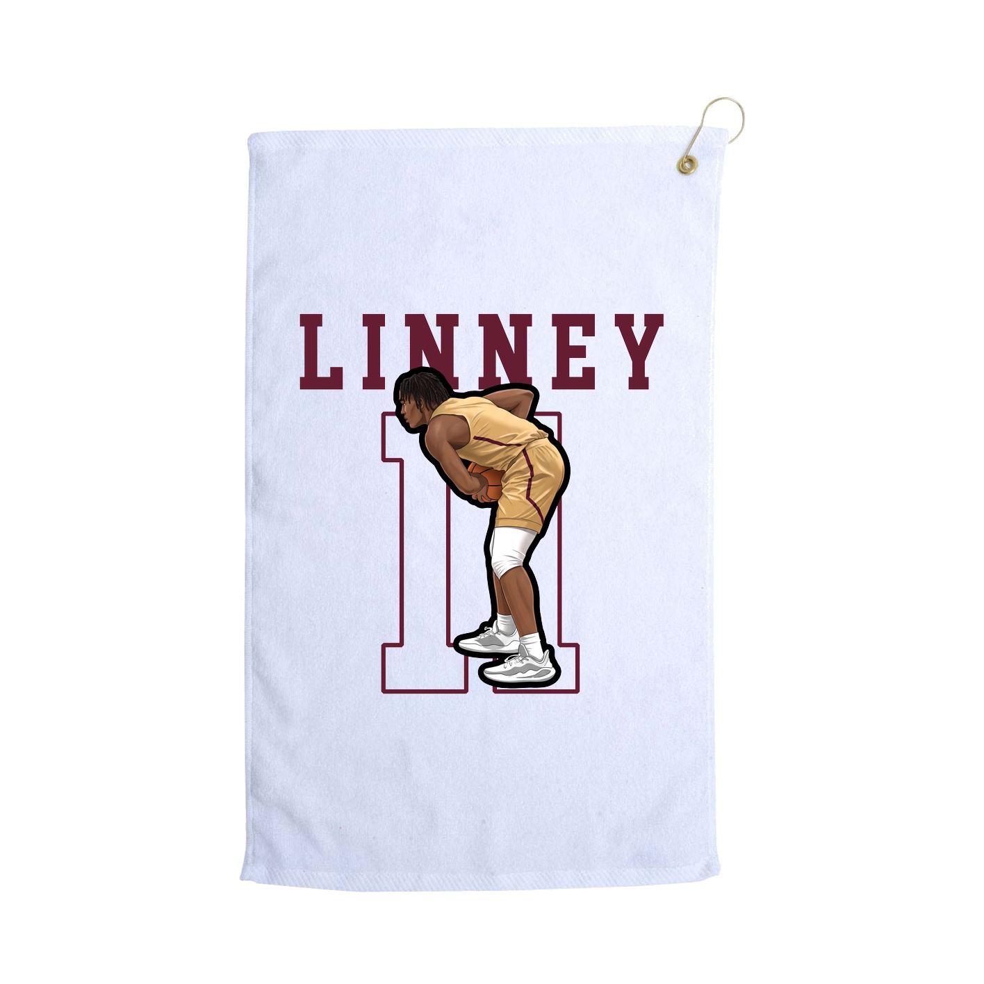 Golf Towel — Shirsey in White