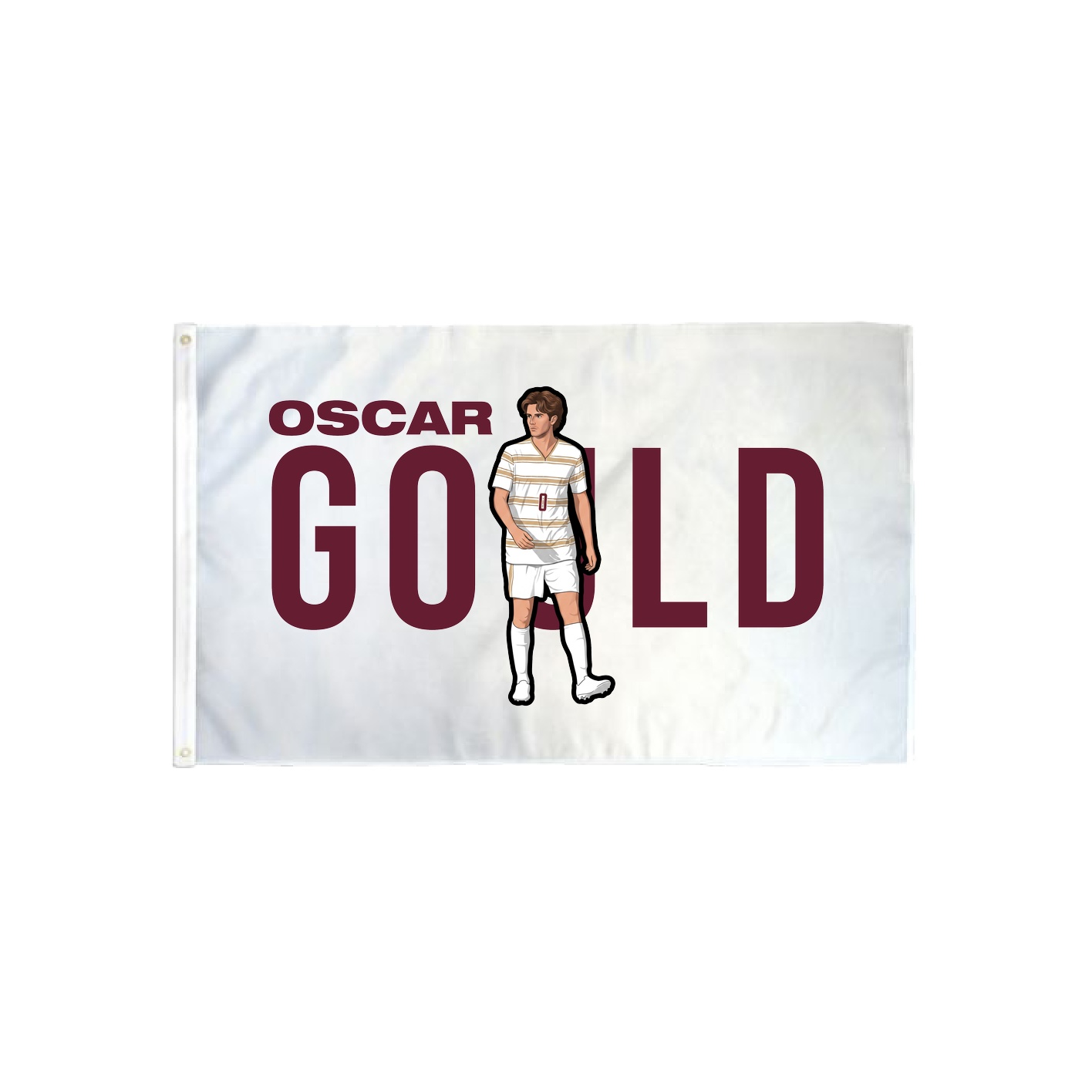 3x5 Flag — Player Name in Classic