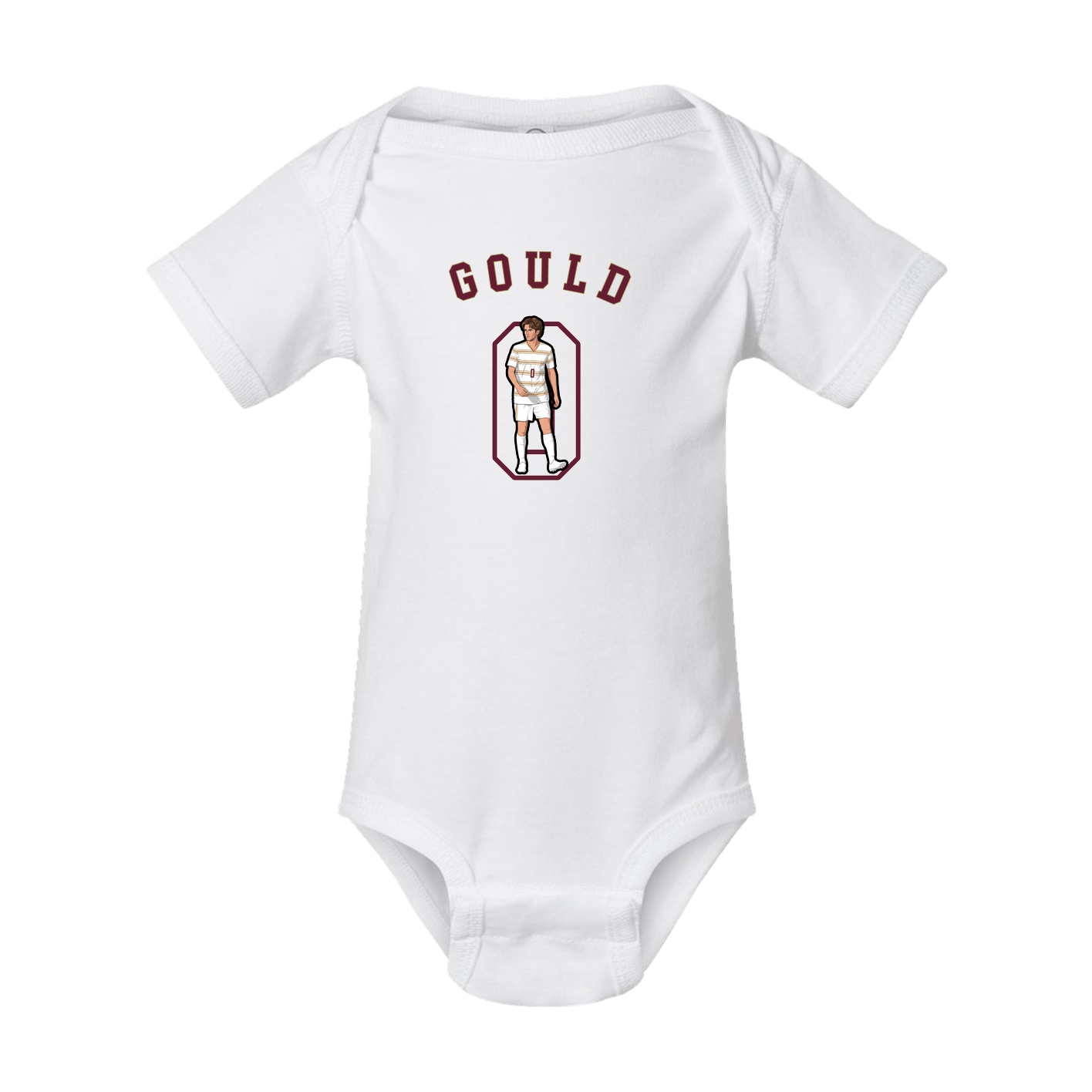 Baby Onesie — Shirsey Arch in White