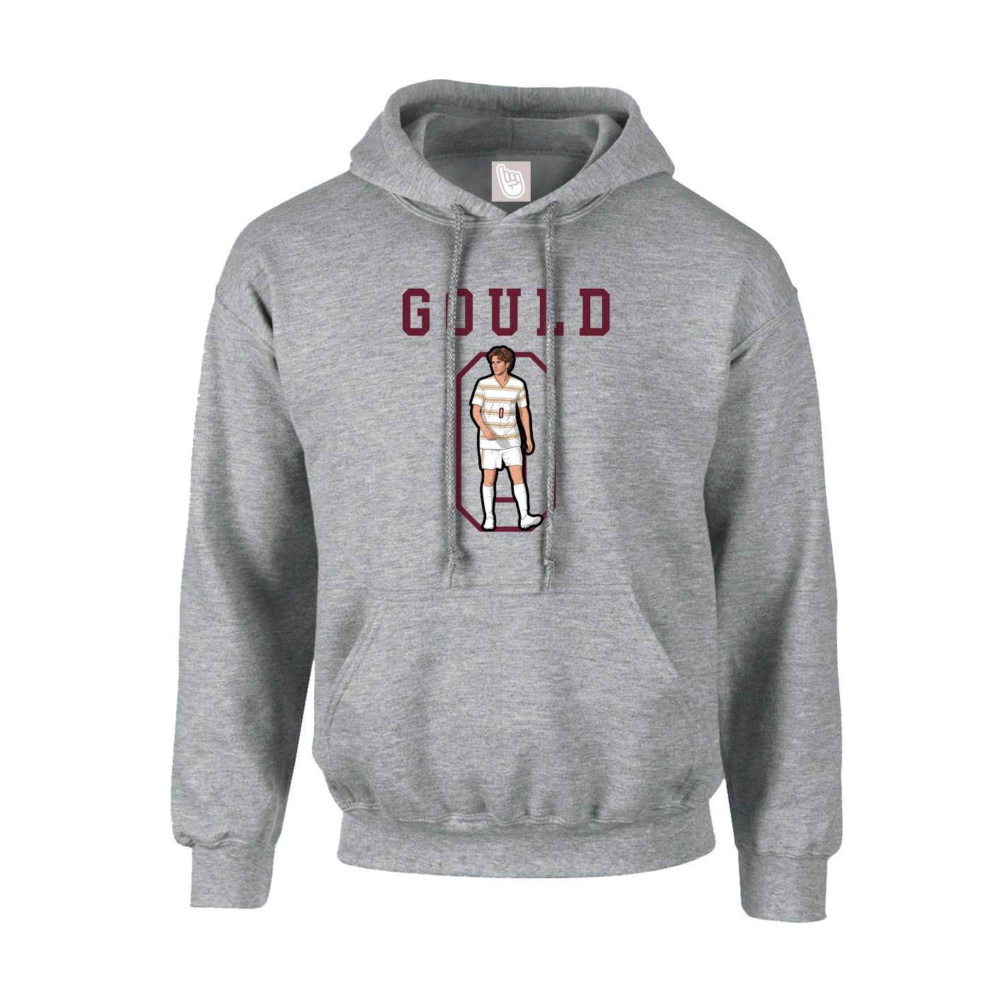 Hoodie — Shirsey in Grey