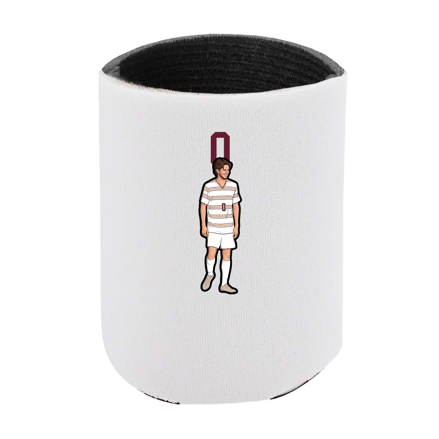 Can Holder — Number Top in White