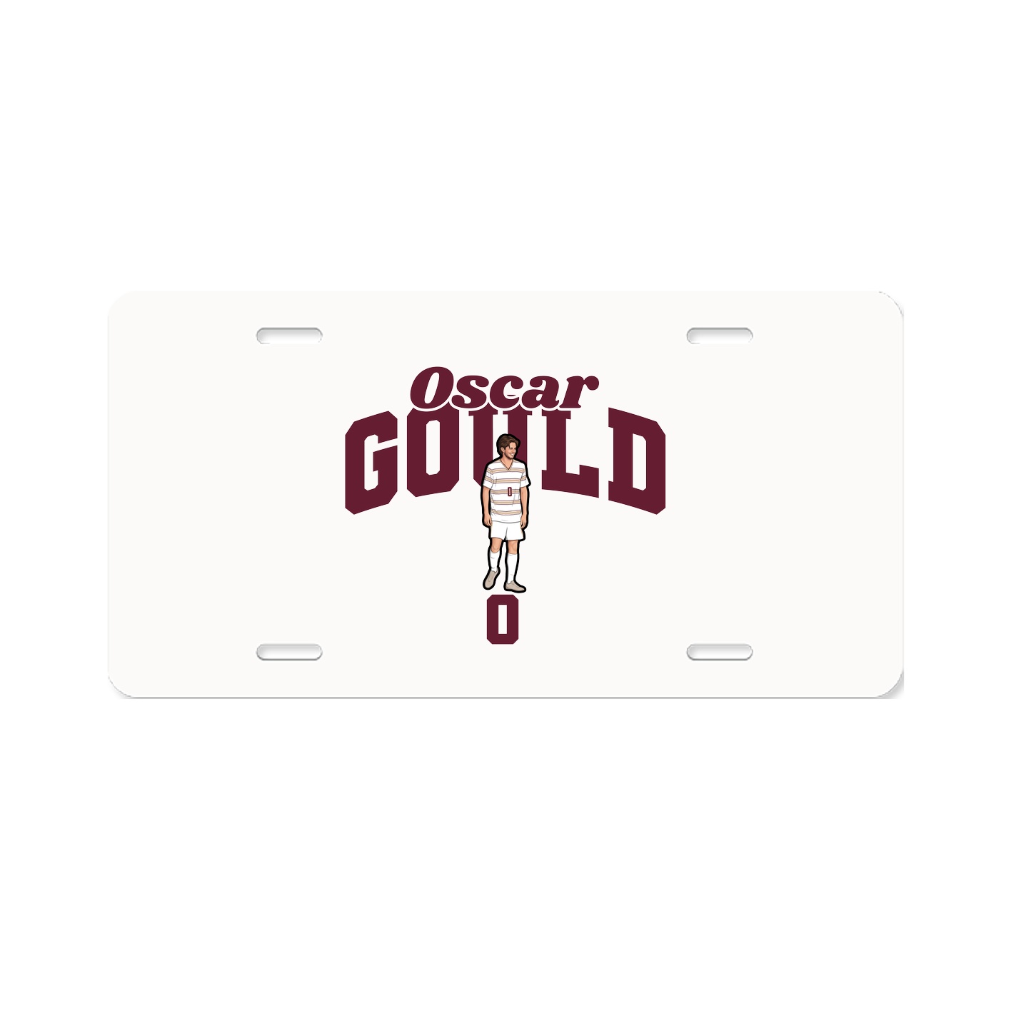 License Plate — Signature Arch in Classic