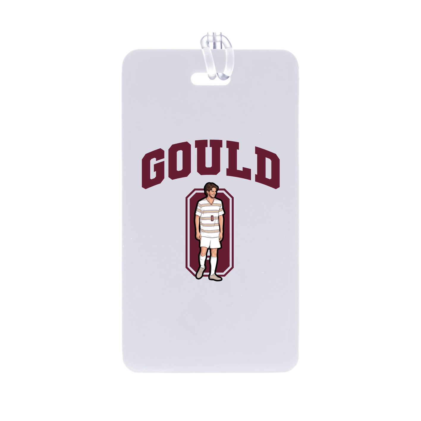 Bag Tag — Number in Classic