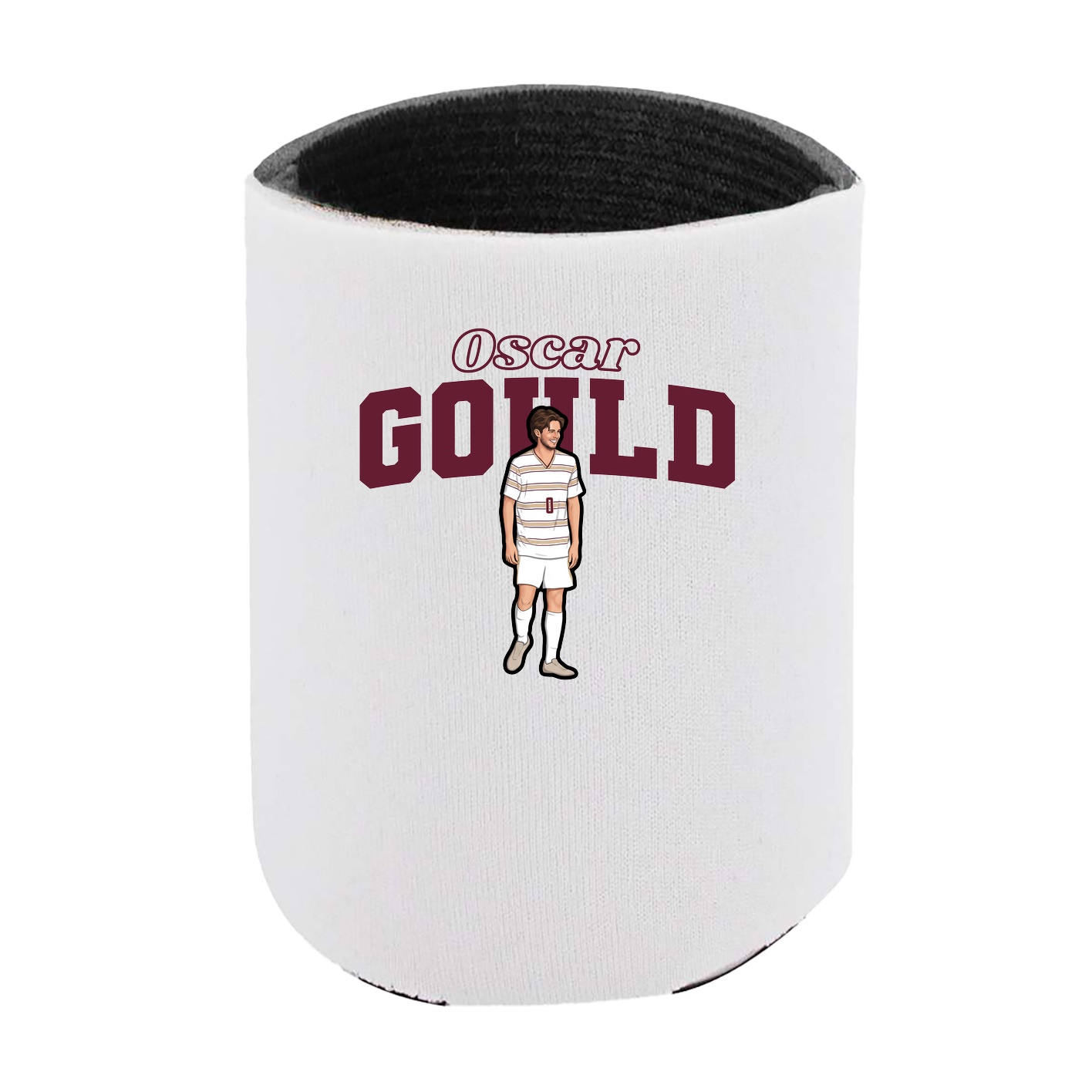 Can Holder — Name Arch in White