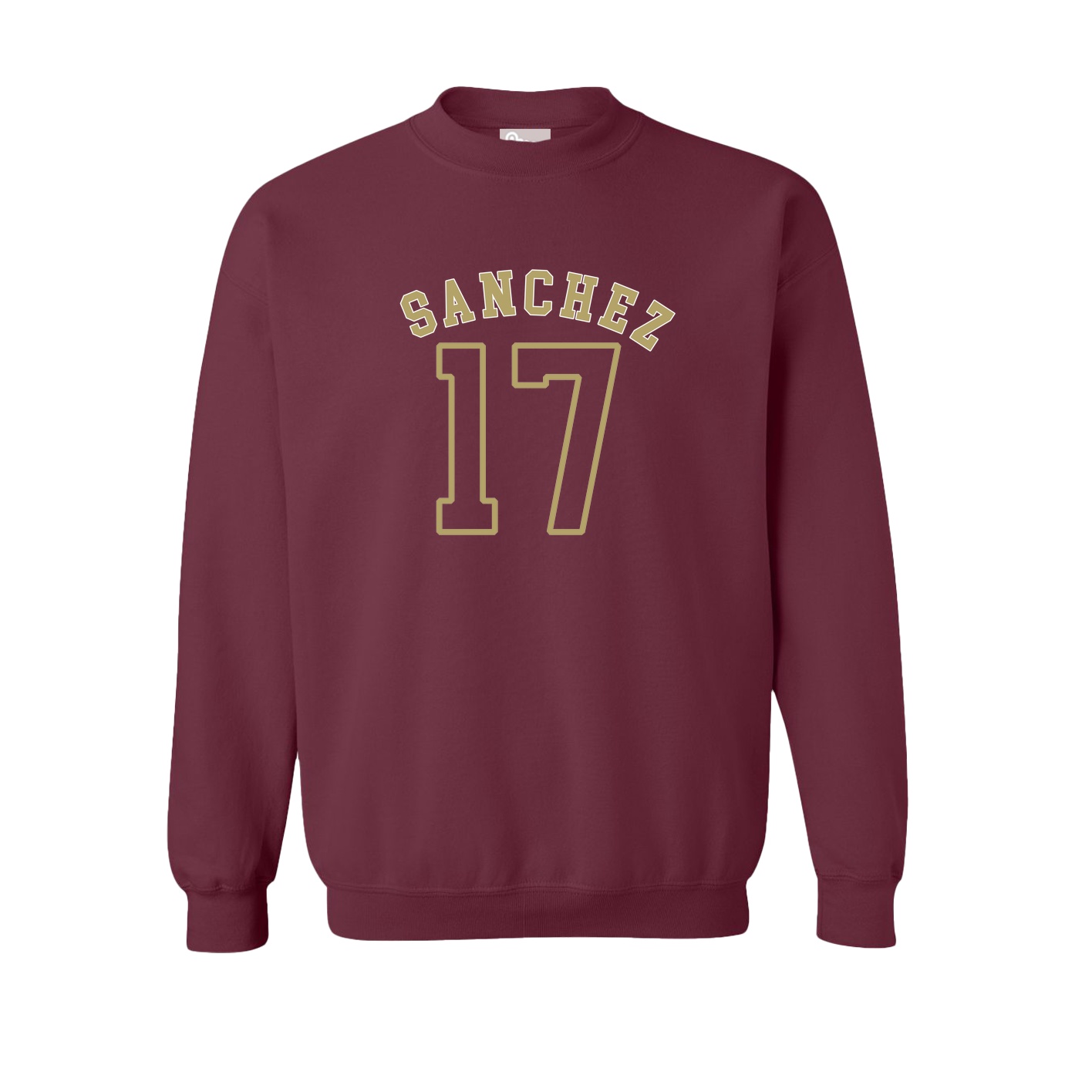 Fleece Crew — Shirsey Arch in Maroon