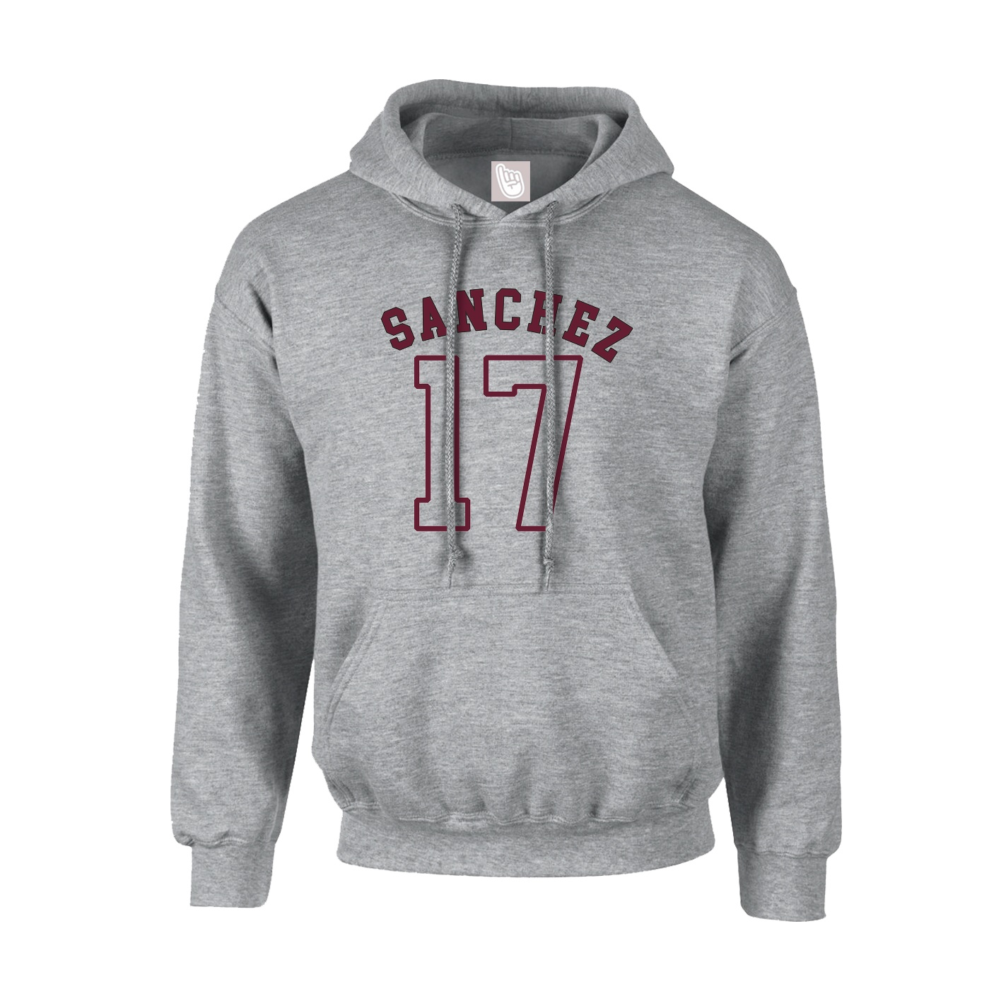 Youth Hoodie — Shirsey Arch in Grey