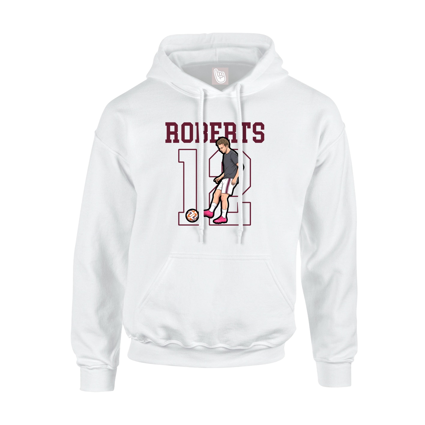 Youth Hoodie — Shirsey in White