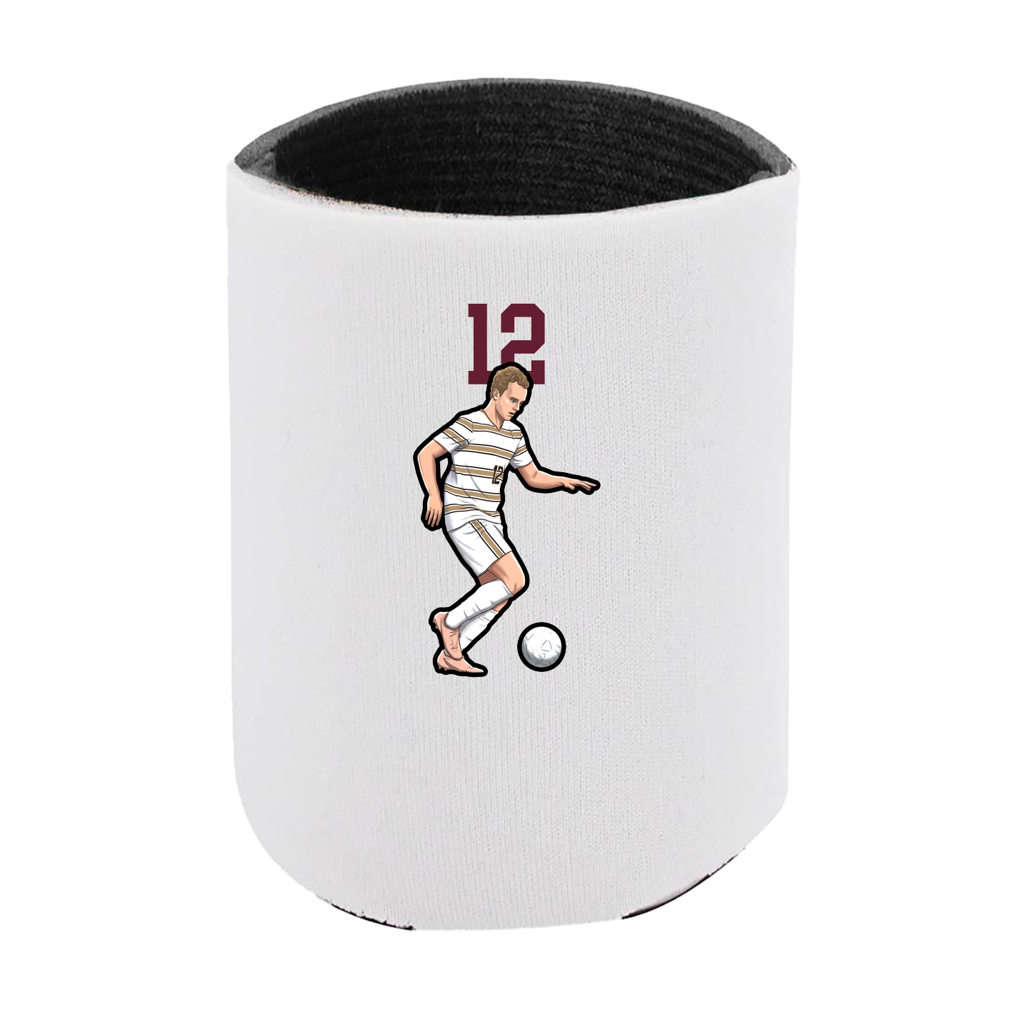 Can Holder — Number Top in White
