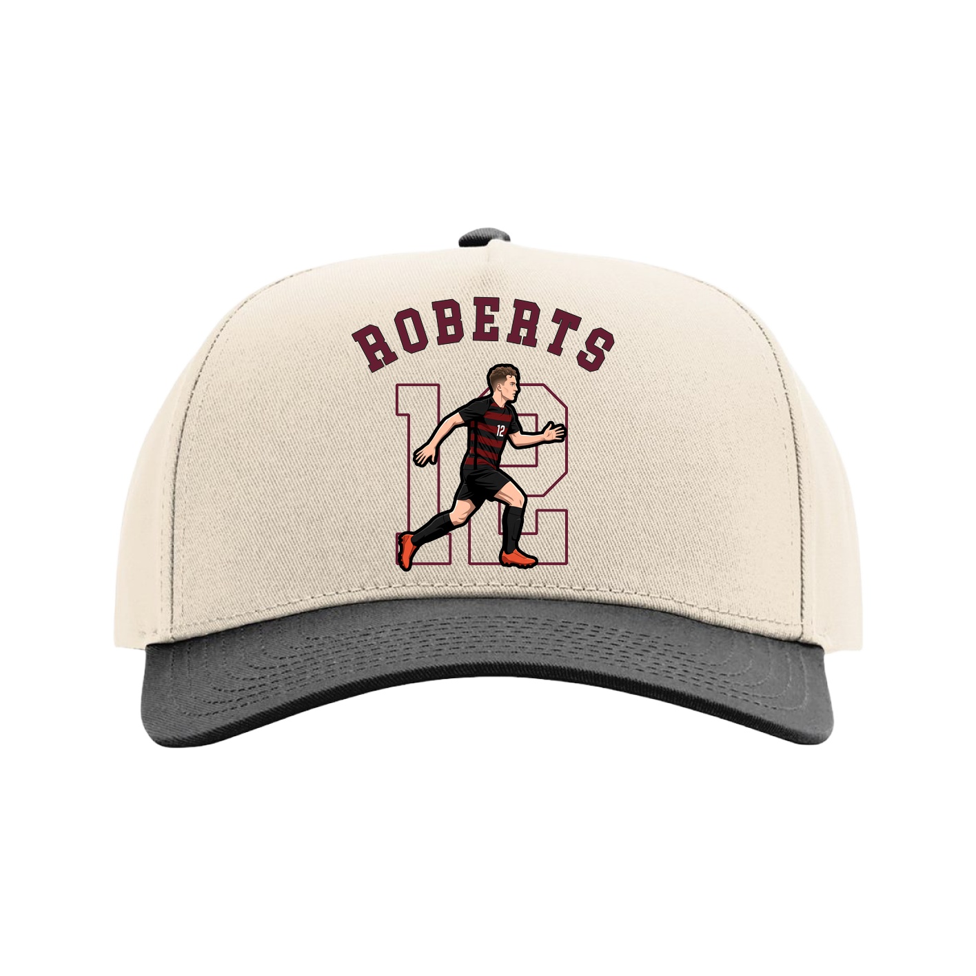 Full Fabric Five-Panel Champ Cap