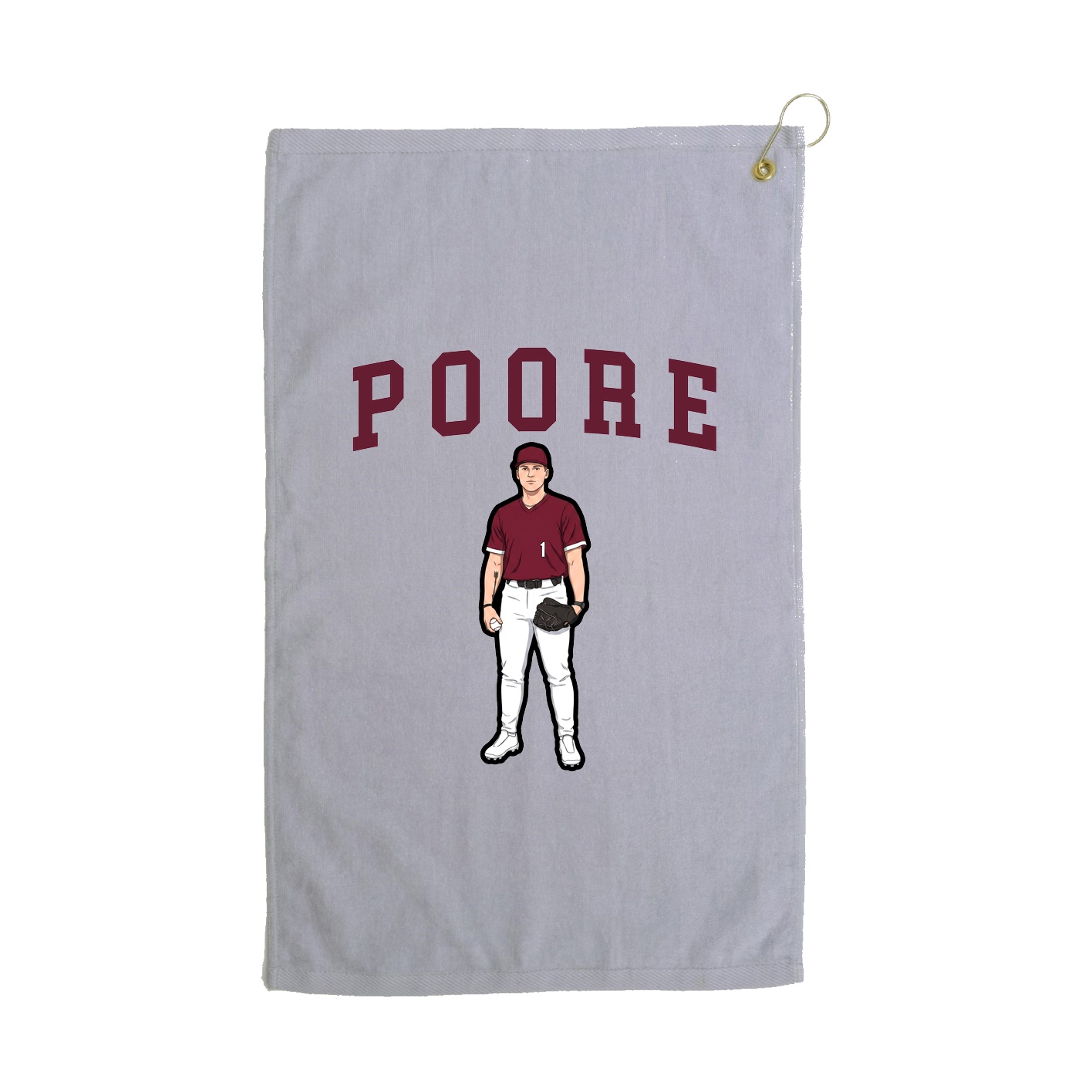 Golf Towel — Shirsey in Grey