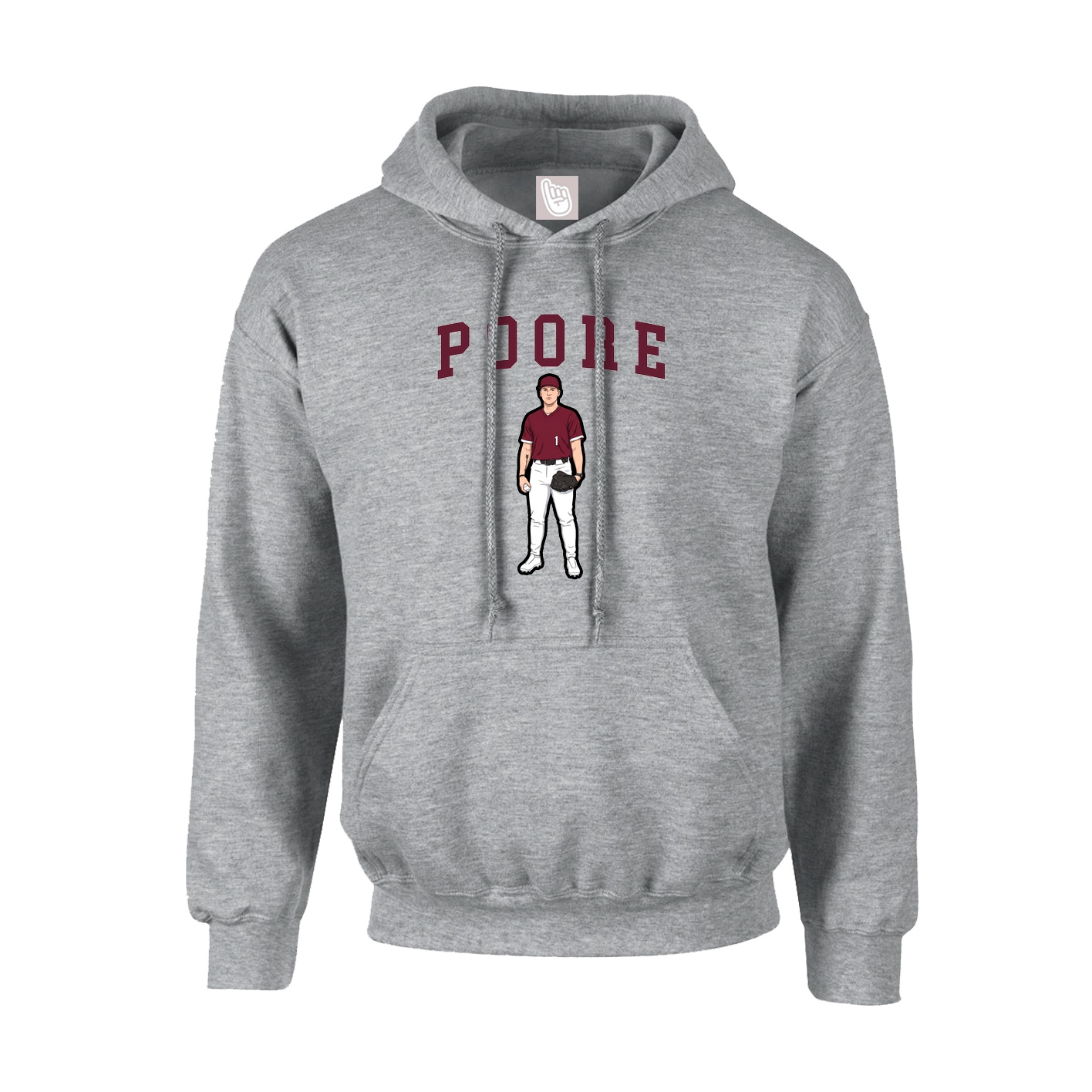 Youth Hoodie — Shirsey in Grey