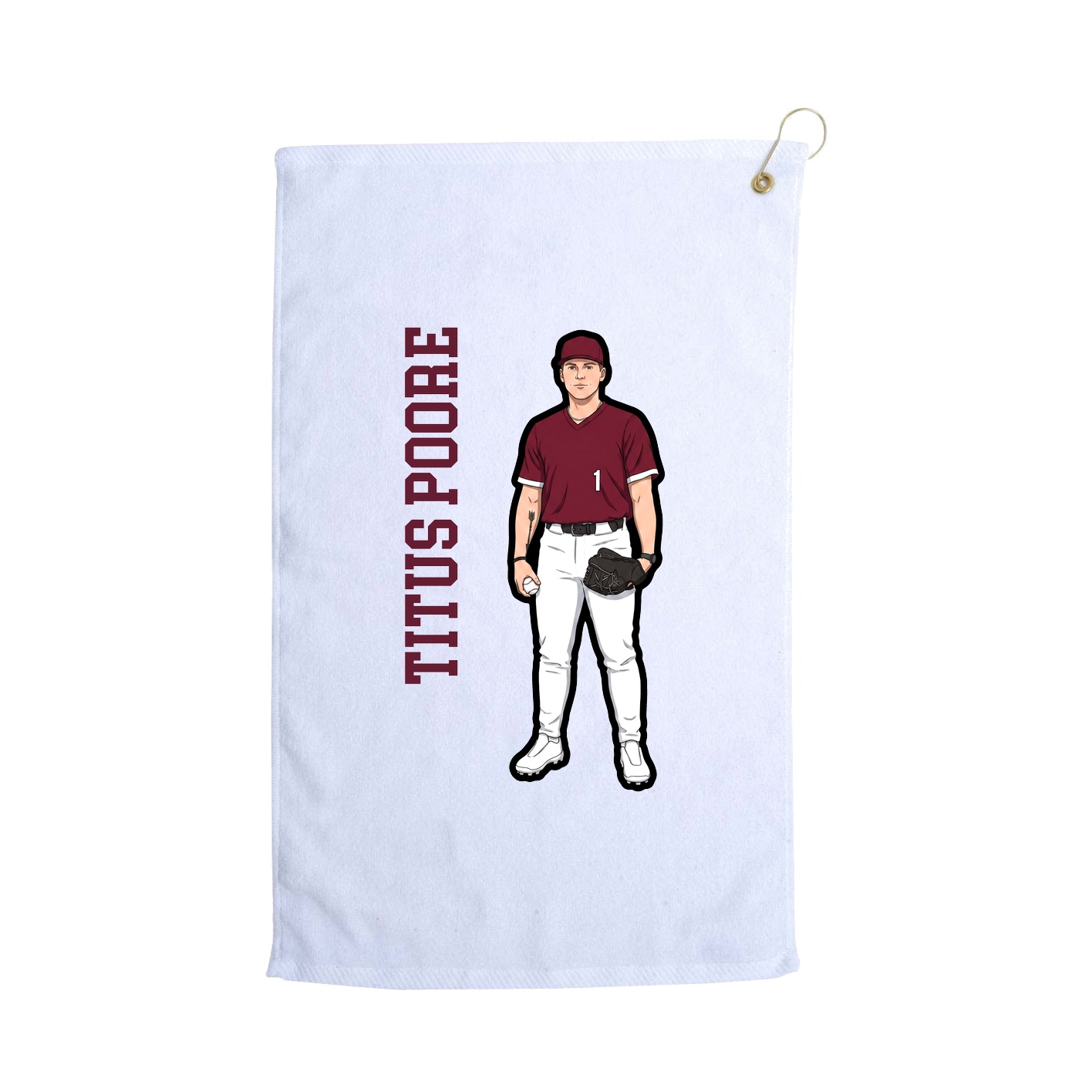 Terry Velour Golf Towel