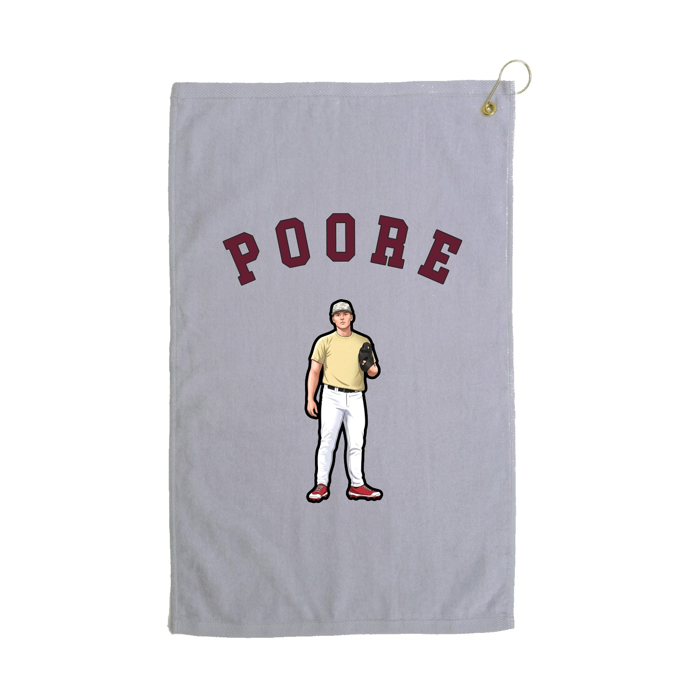 Golf Towel — Shirsey Arch in Grey