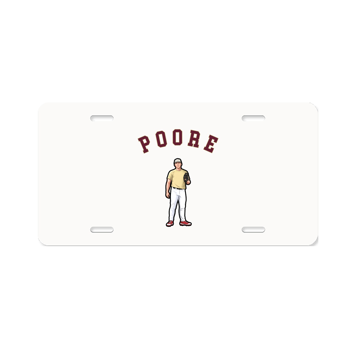 License Plate — Shirsey Arch in Classic