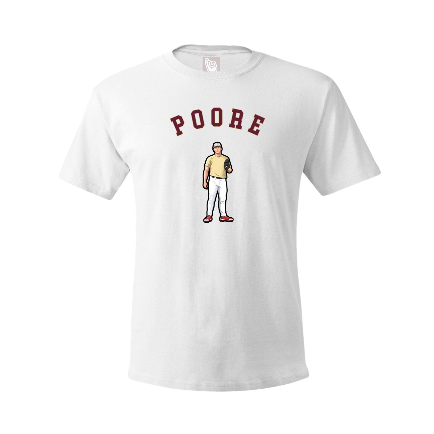 Tee — Shirsey Arch in White