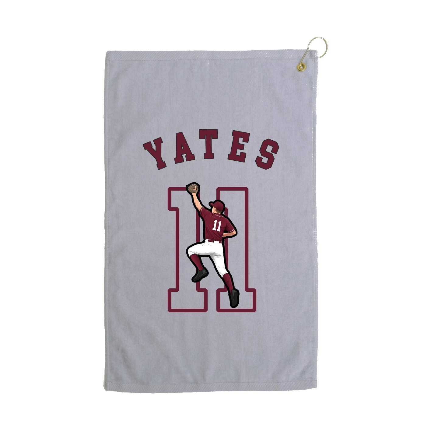Golf Towel — Shirsey Arch in Grey